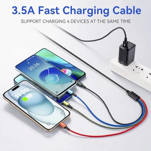 Multi Charging Cable 3.5A, Minlu