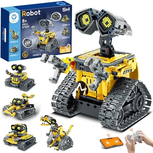 Robot Building Kit with Remote Control — Coding Robot, Sillbird