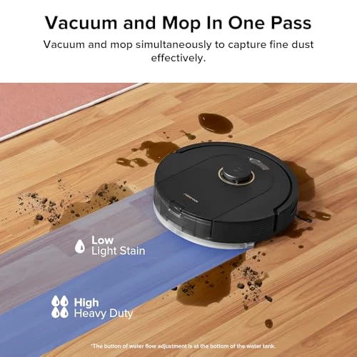 Robot Vacuum and Mop Combo — Robot Vacuum, Roborock