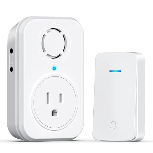 Wireless Doorbell with Extra Socket — Video Doorbell, AIDA