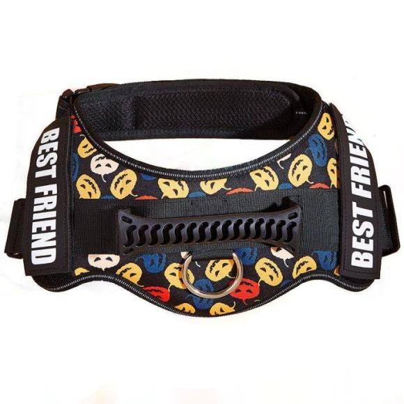 Dog Chest Strap with Night Reverse Light