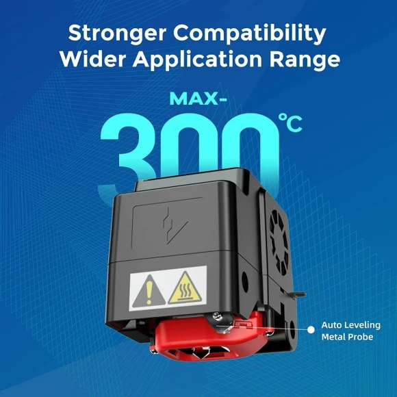 3D Printer with Auto Leveling and High Temperature Nozzle — 3D Printer, FLASHFORGE