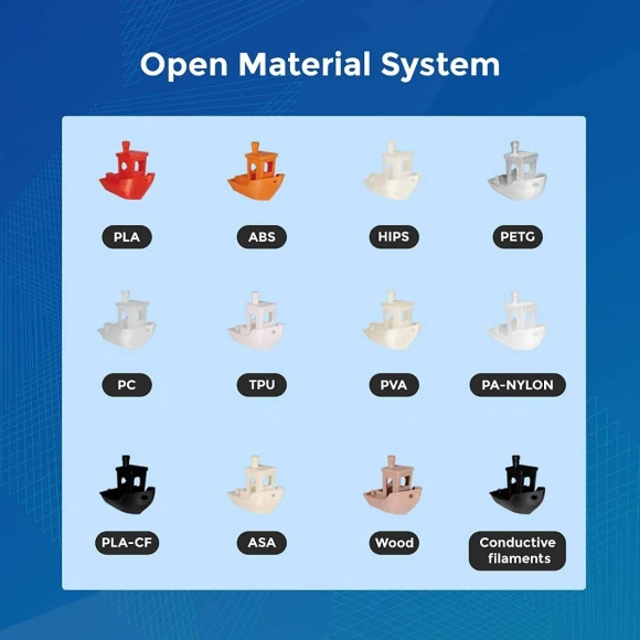 3D Printer with Auto Leveling and High Temperature Nozzle — 3D Printer, FLASHFORGE