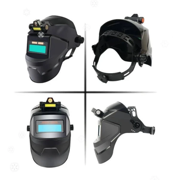 Auto Darkening Welding Head-mounted Lightweight Protective Mask