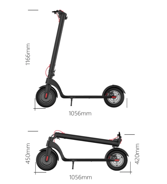 Folding Adult Electric Scooter — Electric Scooter, iparwa