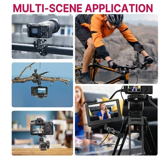 Metal Super Clamp with 360° Ball Head Magic Arm, Ulanzi