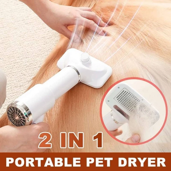 Electric Comb for Pet Grooming and Hair Cleaning