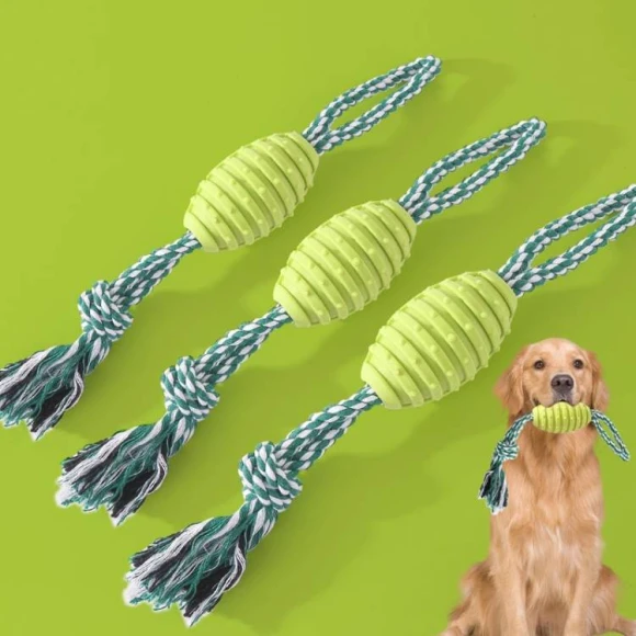 Knot Pet Bite Resistant Teeth Cleaning Toy