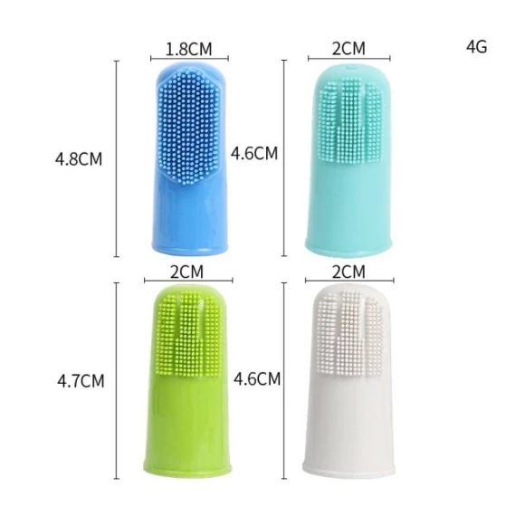 Pet Fingertip Toothbrushes