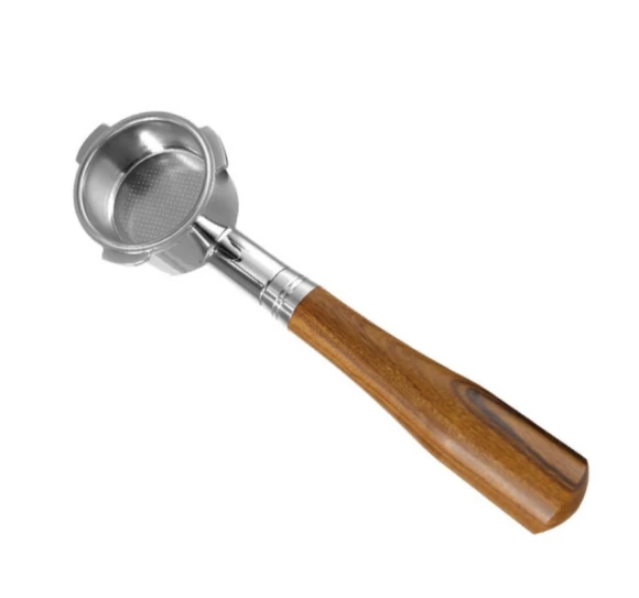 Zinc alloy coffee machine bottomless handle