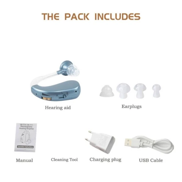 Hearing Aid Audiphones Sound Amplifier