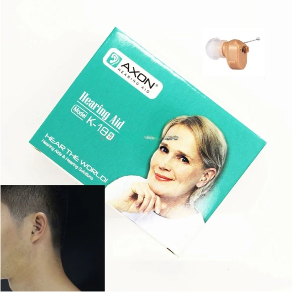 Mini In Ear Sound Amplifier Adjustable Tone Hearing Aid