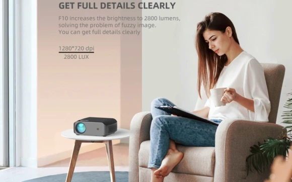Portable Mini LED Projector — Smart Projector, Vivibright