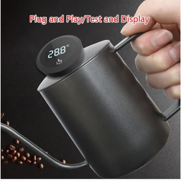 Electronic Touch Screen Digital Display Household Food Thermometer — Smart Water Bottle