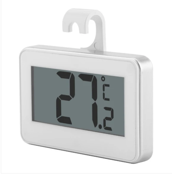 Large LCD Refrigerator Thermometer with Adjustable Stand