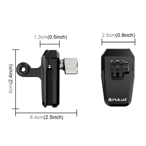 Motorcycle Windshield Clip Bracket Camera Mount, PULUZ