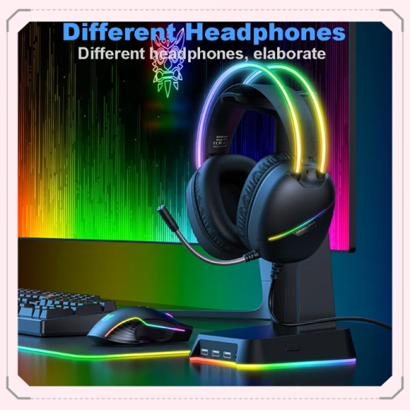X33 Head-mounted RGB Light E-Sports Gaming Headset, ONIKUMA