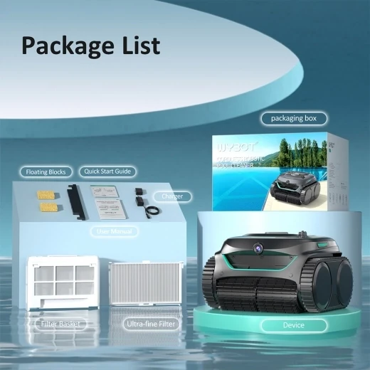 Cordless Pool Robot Vacuum — Robot Vacuum, WYBOT