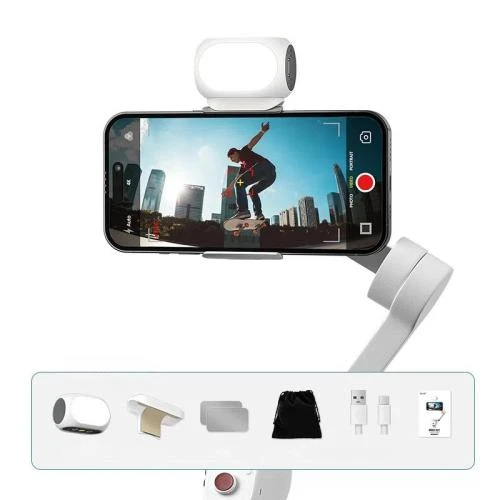 Handheld Gimbal Stabilizer Fill Light Magnetic LED Photography Lamp