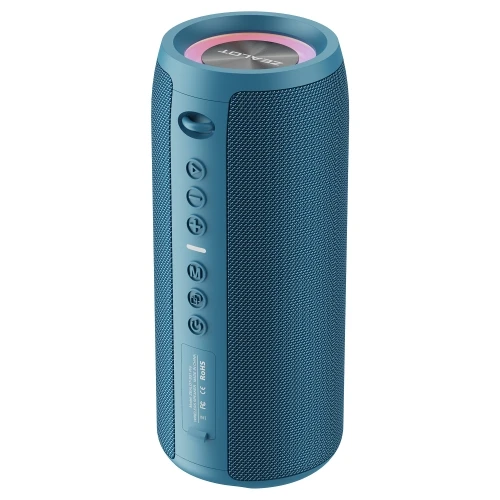 Shocking Bass Bluetooth Speaker with Colorful Light, ZEALOT