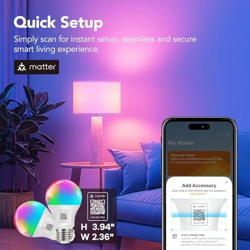 Matter Smart Light Bulb — Smart Light Bulb, OREiN