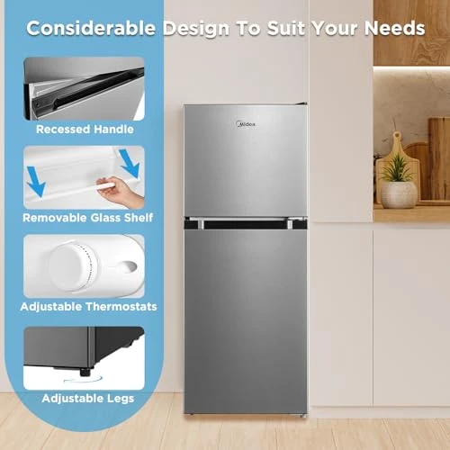 Double Door Refrigerator — Smart Refrigerator, Midea