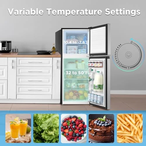 Double Door Refrigerator — Smart Refrigerator, Midea