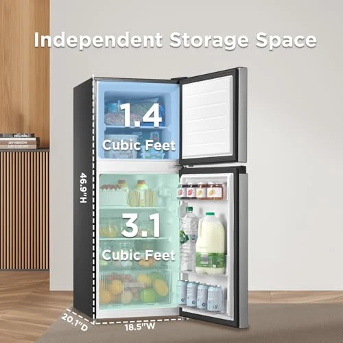 Double Door Refrigerator — Smart Refrigerator, Midea