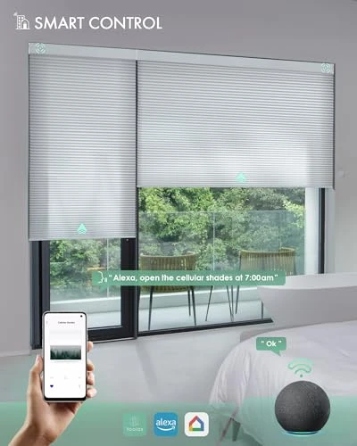 Motorized Cellular Shades, Yoolax