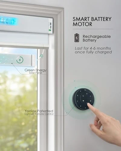 Motorized Cellular Shades, Yoolax