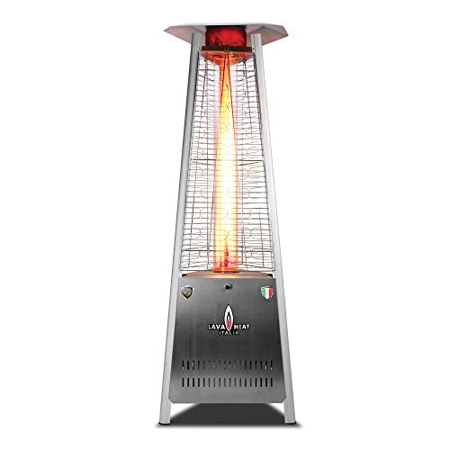 Portable Propane Pyramid Patio Heater, Lava Heat Italia