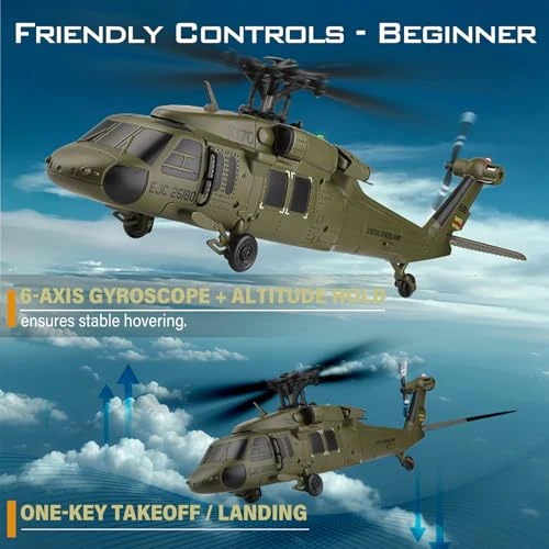 UH60L RC Helicopter, Wauvmoss