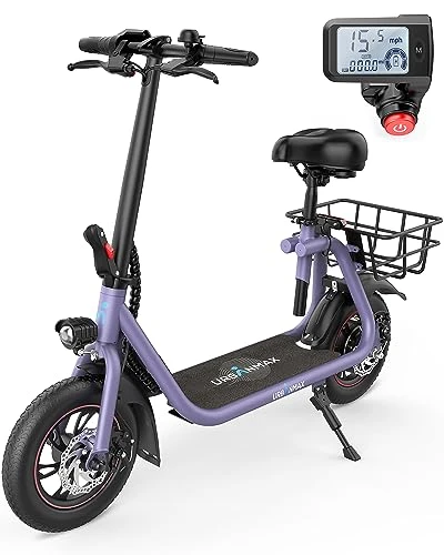 Electric Scooter with Seat — Electric Scooter, URBANMAX
