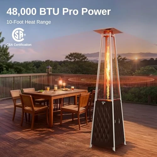 Pyramid Patio Heater, EAST OAK
