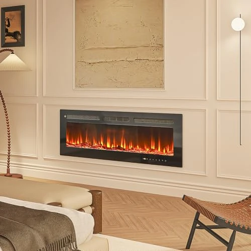 Smart Electric Fireplace, oneinmil