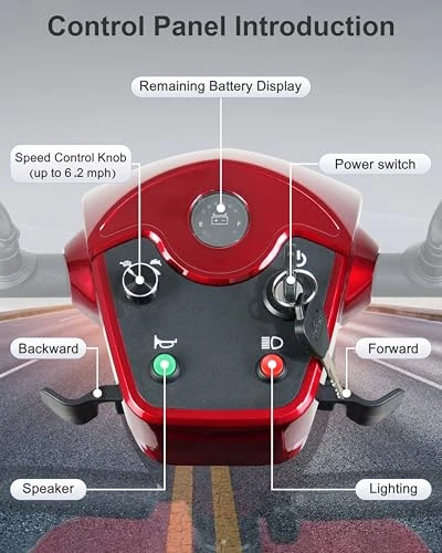 4 Wheel Mobility Scooter — Electric Scooter, MIHAYO