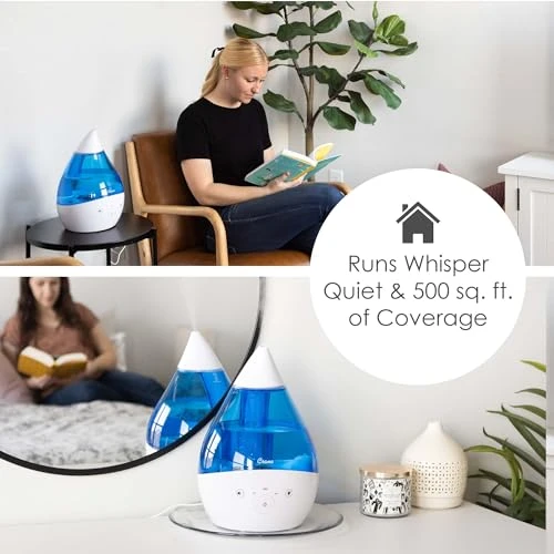 Drop 2.0 Ultrasonic Cool Mist Humidifier — Humidifier, Crane