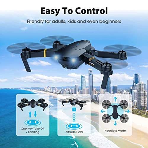 Foldable RC Quadcopter with Camera — Drone, MOCVOO