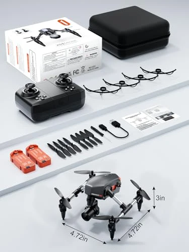 Remote Control Quadcopter with FPV Live Video — Drone, Waktuk