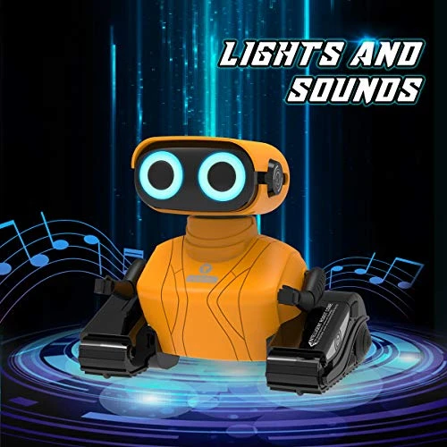 Remote Control Robot Toy with LED Eyes & Flexible Arms, KaeKid