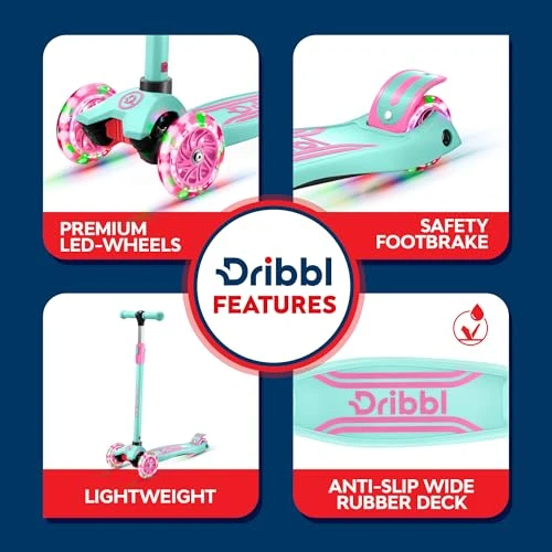 3-Wheel Kids Scooter, Dribbl