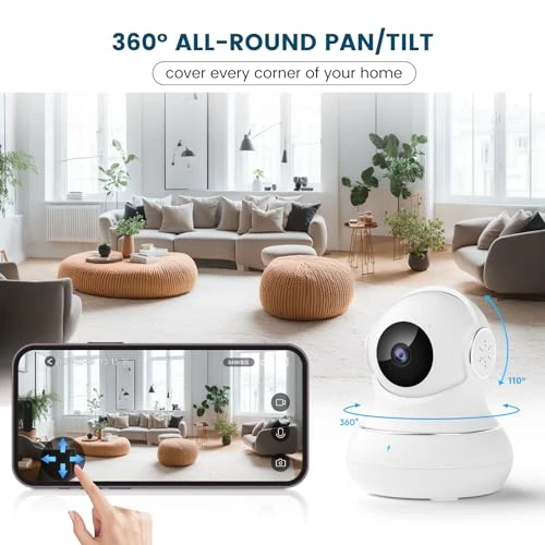 Indoor Security Camera with Motion Detection and Night Vision — Security Camera, litokam