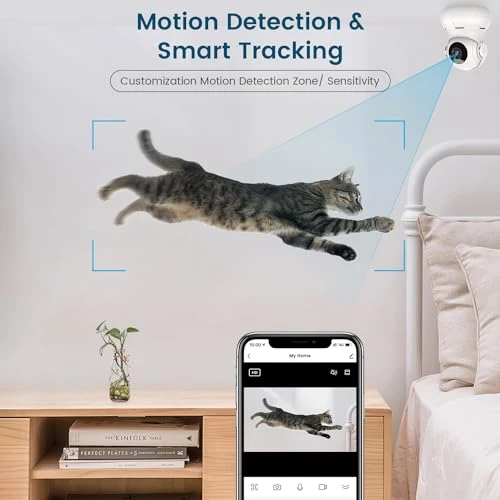 Indoor Security Camera with Motion Detection and Night Vision — Security Camera, litokam