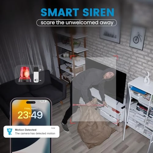 Indoor Security Camera with Motion Detection and Night Vision — Security Camera, litokam