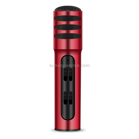 Condenser Microphone Dual Mobile Phone Karaoke Live Singing Microphone, BGN