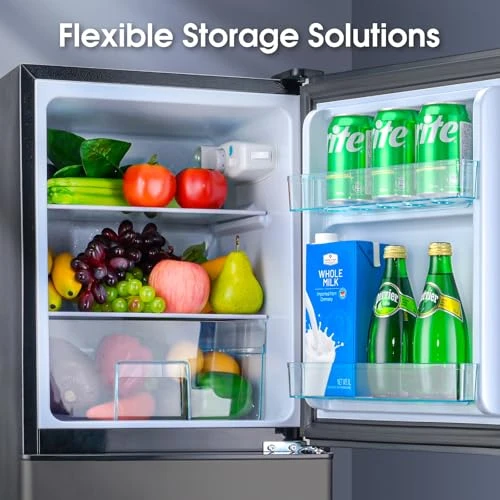 Fridge with Bottom Freezer and Drawer — Smart Refrigerator, Anypro