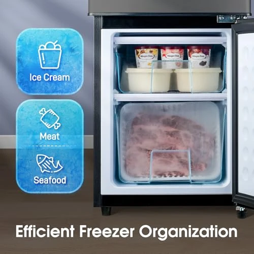 Fridge with Bottom Freezer and Drawer — Smart Refrigerator, Anypro