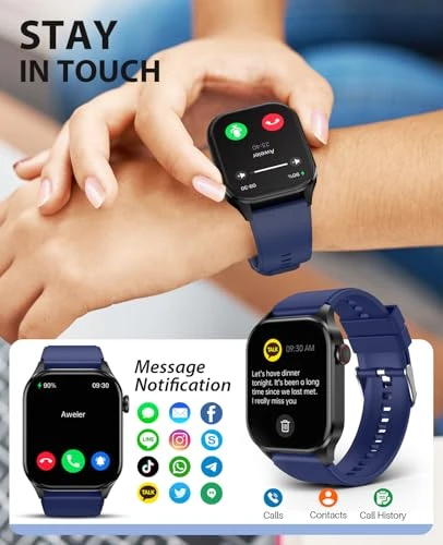 Infrared True Blood Oxygen Monitor Smart Watch — Blood Pressure Monitor, SOUYIE
