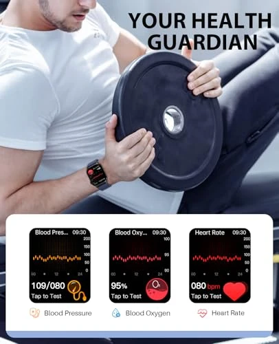 Infrared True Blood Oxygen Monitor Smart Watch — Blood Pressure Monitor, SOUYIE
