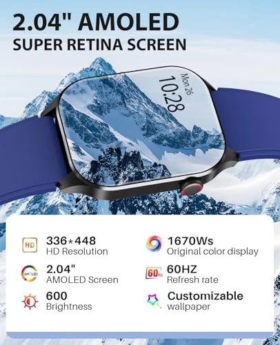 Infrared True Blood Oxygen Monitor Smart Watch — Blood Pressure Monitor, SOUYIE